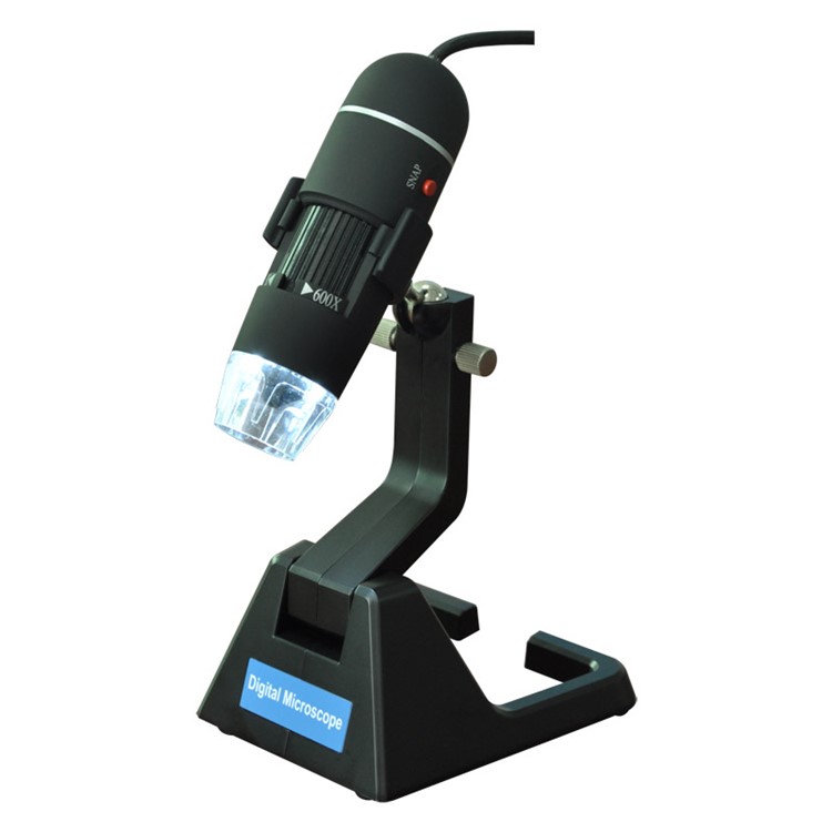 Microscopio Digitale USB Endoscopio Ingrandimento 25X-600X 8-LED Mini Fotocamera Per Mac Finestra Android-2