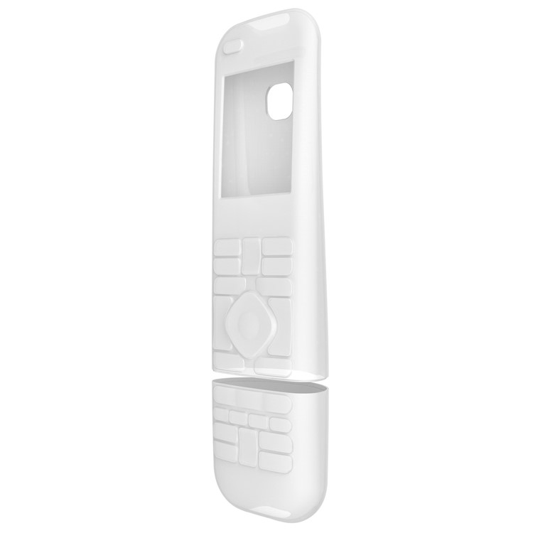 White - Soft Silicone Protective Case Cover for Logitech Harmony Elite Remote Control-2