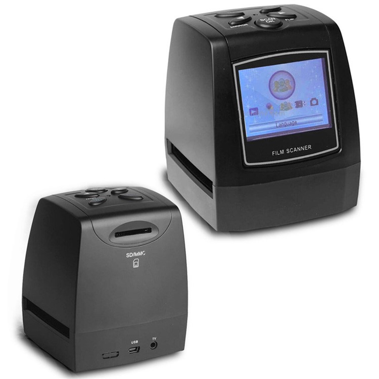 35mm/135mm Slide Film Scanner 2.36" LCD screen Digital USB Film Converter High Speed Fast Photo Printing-8