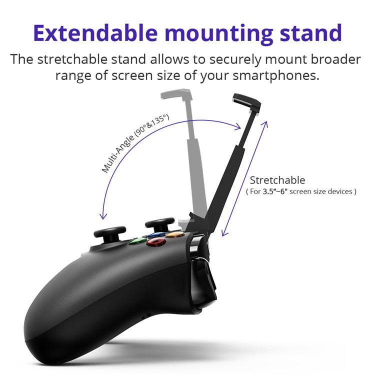 TRONSMART Mars G02 Bluetooth & 2.4GHz Wireless Game Controller Handle Gamepad Joystick-7
