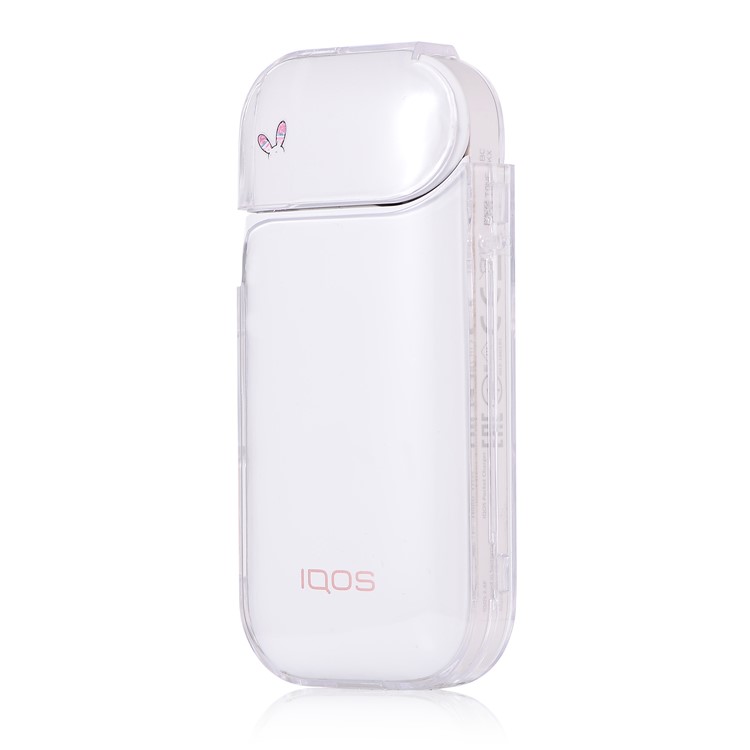 Clear Transparent Hard PC Shell for IQOS 2.0/2.4 Electronic Cigarette - Transparent-2