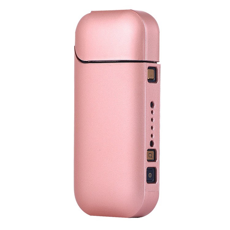 Portable Hard PC Glossy Protective Case for IQOS 2.0/2.4 Electronic Cigarette - Rose Gold-2