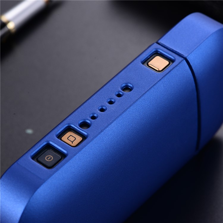 Tampa Lustrosa Plástica Dura Da Caixa Da Proteção Do Cigarro De E Para O Cigarro Eletrônico De IQOS 2,0 / 2,4 - Azul-5