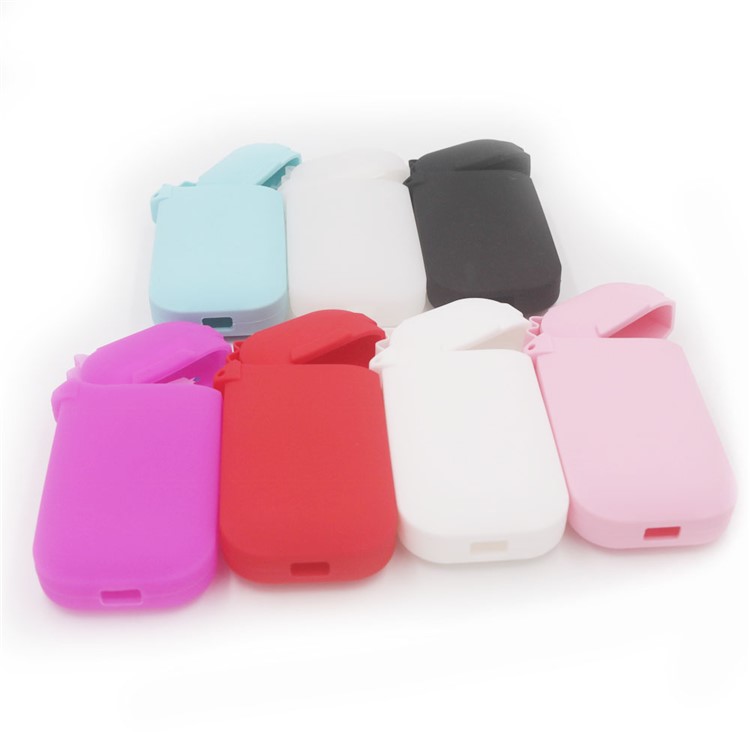 Soft Silicone Cover for IQOS 2.0 / 2.4 Electronic Cigarette - Grey-3