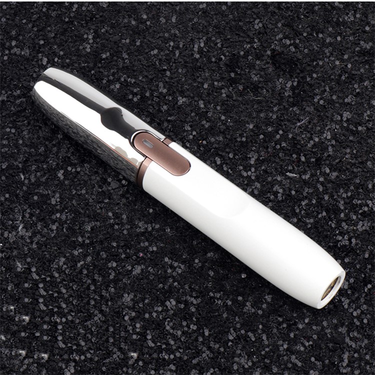 High Temperature Resistance Polycarbonate Cap for IQOS 2.0/2.4 Electronic Cigarette Holder Pen - Silver-1
