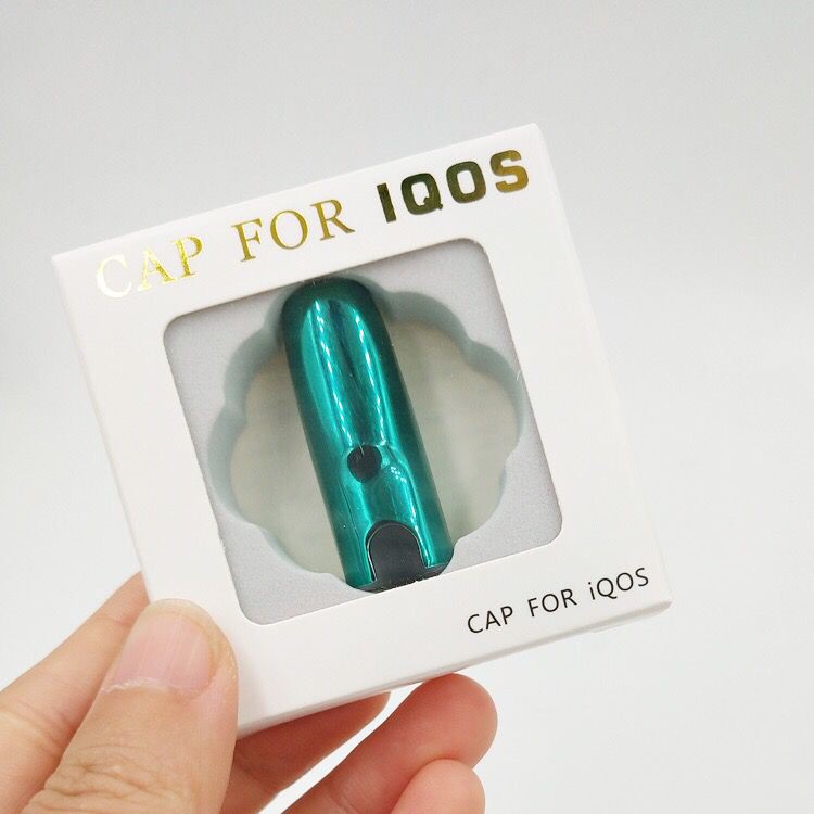 High Temperature Resistance Polycarbonate Cap Shell for IQOS 2.0/2.4 Electronic Cigarette Holder Pen - Green-6