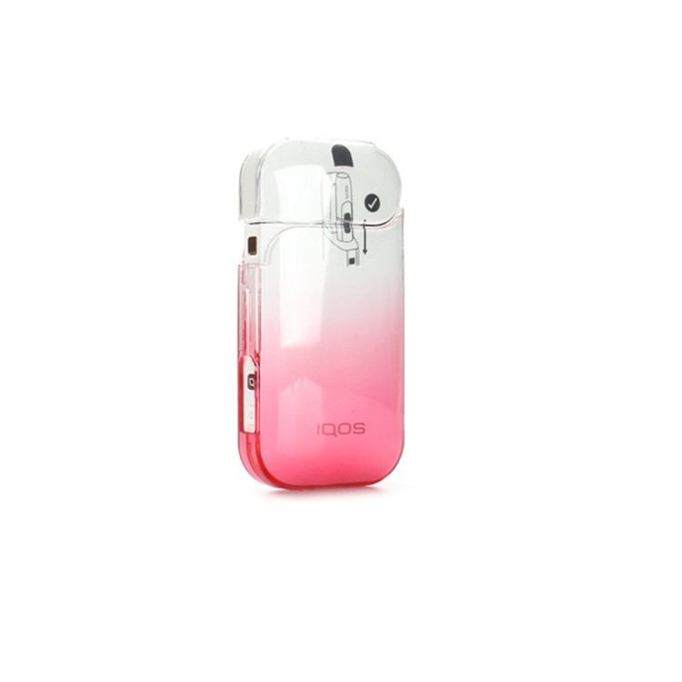 Gradient Color Hard PC Protection Shell for IQOS 2.0/2.4 Plus Electronic Cigarette - Red-2