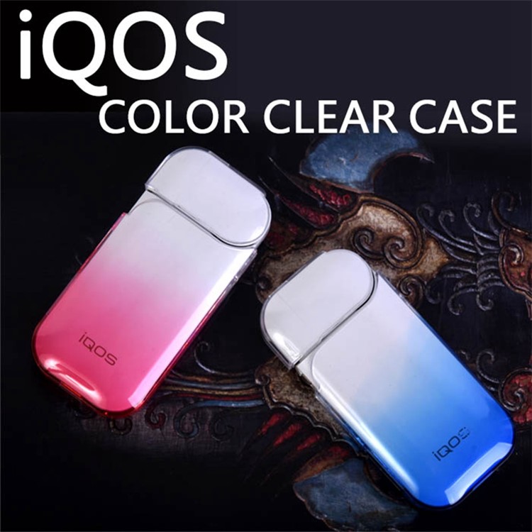 Gradient Color Hard PC Protection Shell for IQOS 2.0/2.4 Plus Electronic Cigarette - Red-7