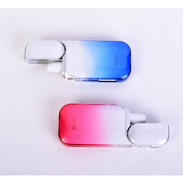 Gradient Color Hard PC Protection Shell for IQOS 2.0/2.4 Plus Electronic Cigarette - Red-8