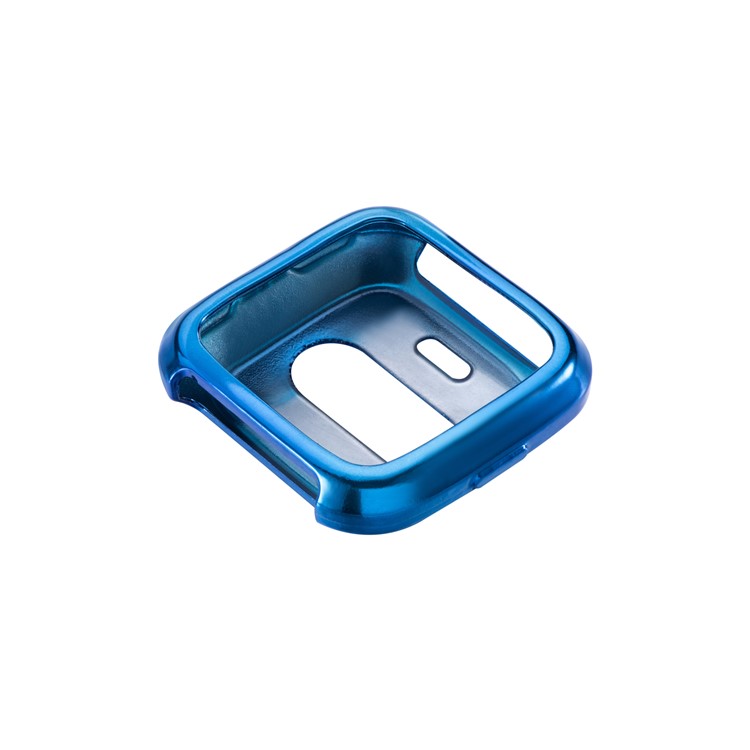 For Fitbit Versa Flexible TPU Anti-aging Electroplating Case - Blue-3