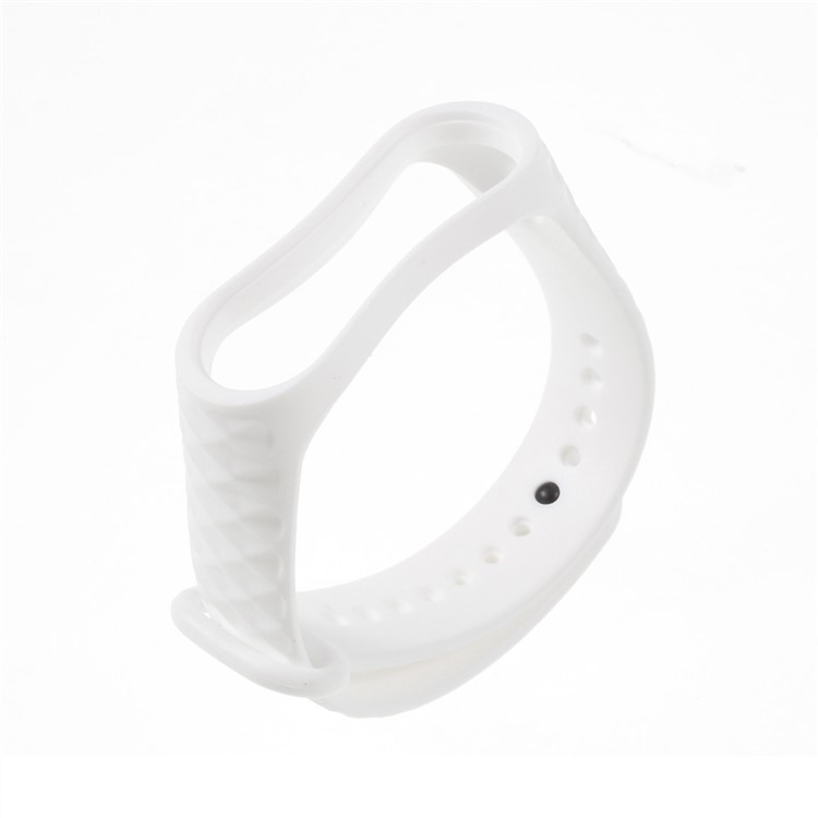 10Pcs/Set for Xiaomi Mi Band 3 Straps Replacement Rhombus Texture Soft TPU Wrist Band-10