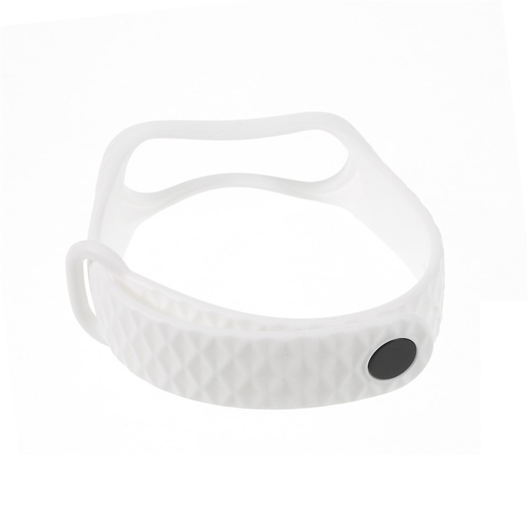 10Pcs/Set for Xiaomi Mi Band 3 Straps Replacement Rhombus Texture Soft TPU Wrist Band-12