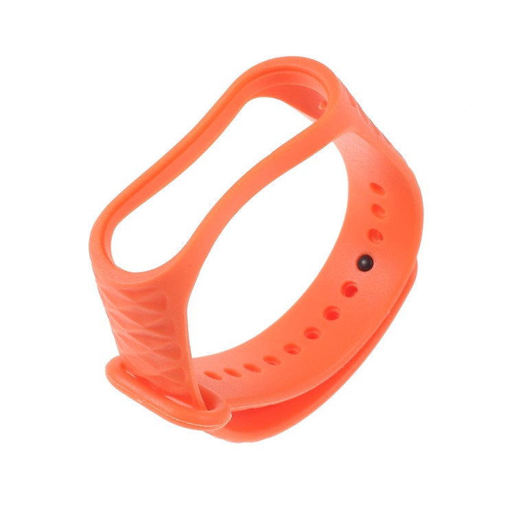 10Pcs/Set for Xiaomi Mi Band 3 Straps Replacement Rhombus Texture Soft TPU Wrist Band-18