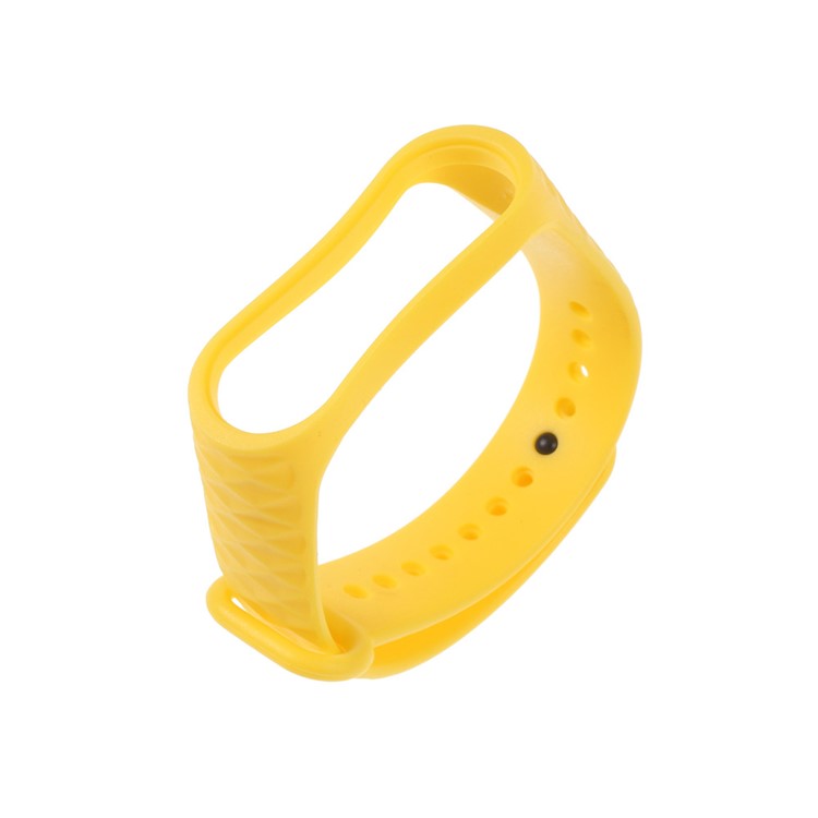 10Pcs/Set for Xiaomi Mi Band 3 Straps Replacement Rhombus Texture Soft TPU Wrist Band-22
