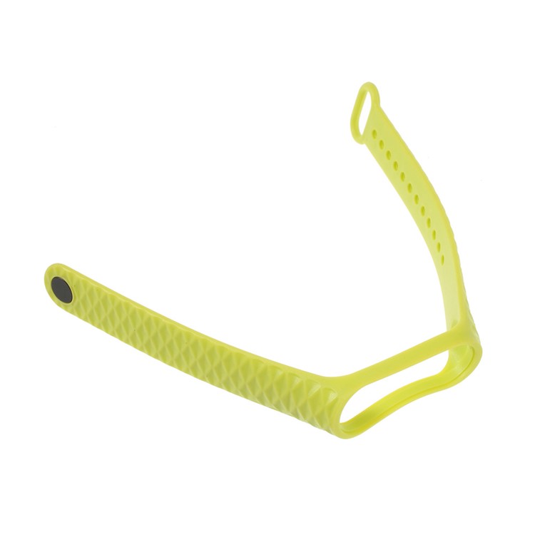 10Pcs/Set for Xiaomi Mi Band 3 Straps Replacement Rhombus Texture Soft TPU Wrist Band-25