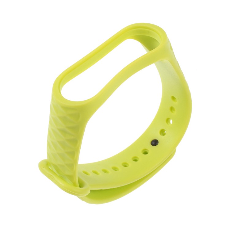 10Pcs/Set for Xiaomi Mi Band 3 Straps Replacement Rhombus Texture Soft TPU Wrist Band-27