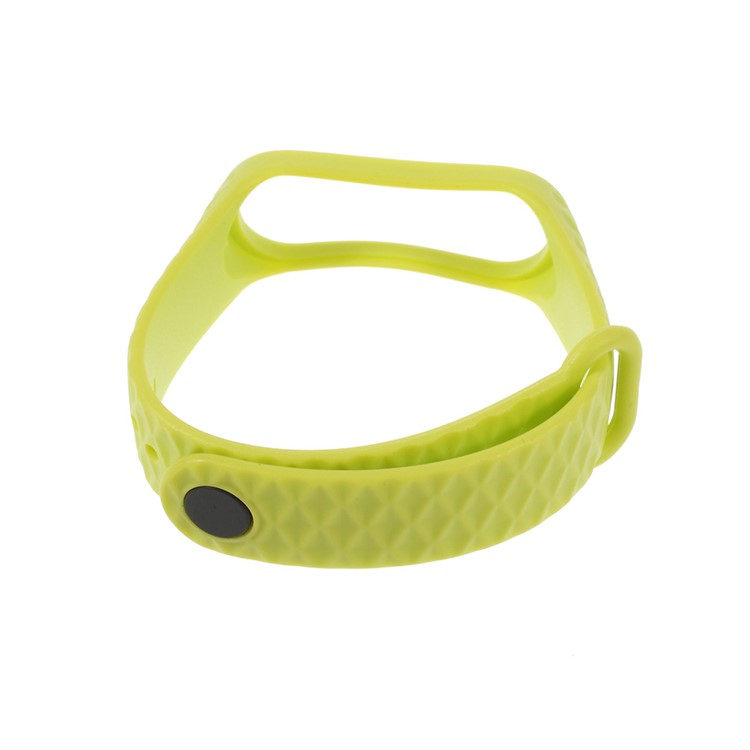 10Pcs/Set for Xiaomi Mi Band 3 Straps Replacement Rhombus Texture Soft TPU Wrist Band-28