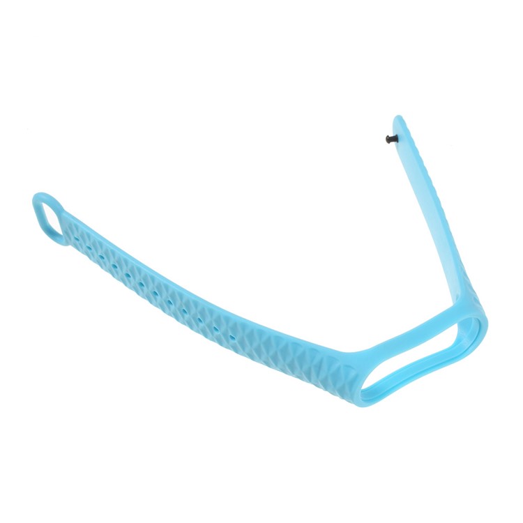 10Pcs/Set for Xiaomi Mi Band 3 Straps Replacement Rhombus Texture Soft TPU Wrist Band-29
