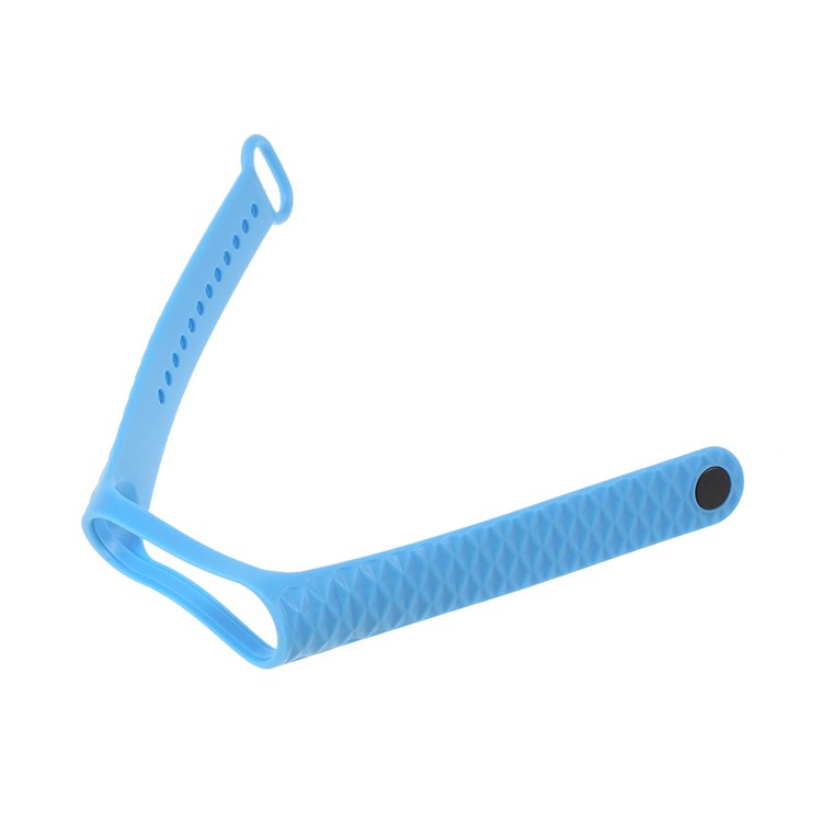 10Pcs/Set for Xiaomi Mi Band 3 Straps Replacement Rhombus Texture Soft TPU Wrist Band-33