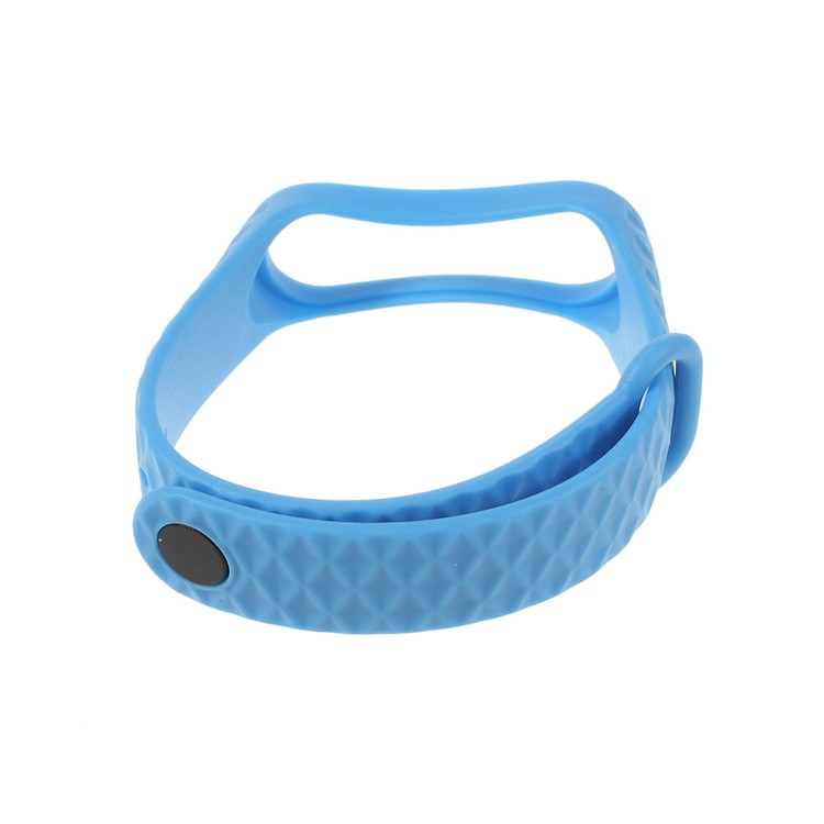 10Pcs/Set for Xiaomi Mi Band 3 Straps Replacement Rhombus Texture Soft TPU Wrist Band-36