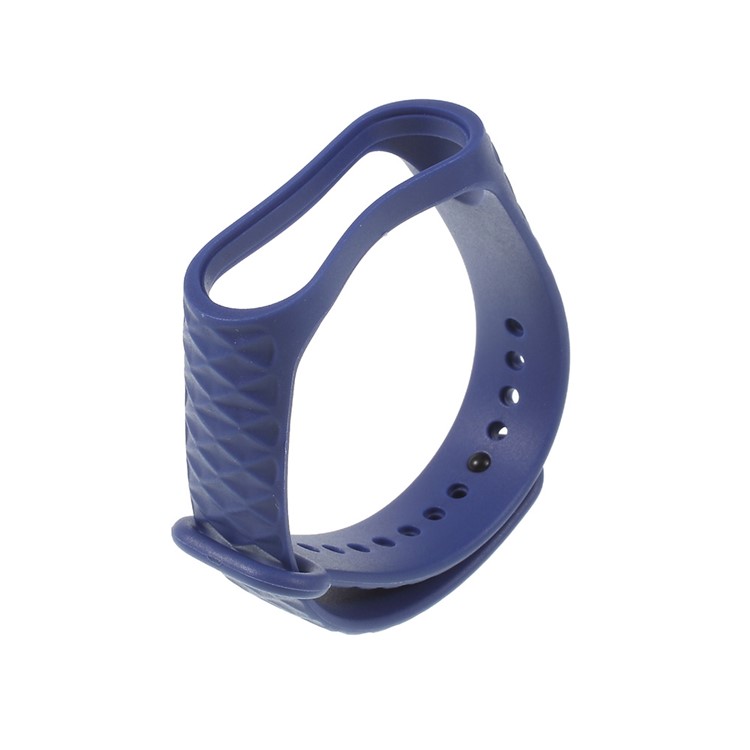 10Pcs/Set for Xiaomi Mi Band 3 Straps Replacement Rhombus Texture Soft TPU Wrist Band-38