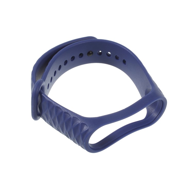 10Pcs/Set for Xiaomi Mi Band 3 Straps Replacement Rhombus Texture Soft TPU Wrist Band-39