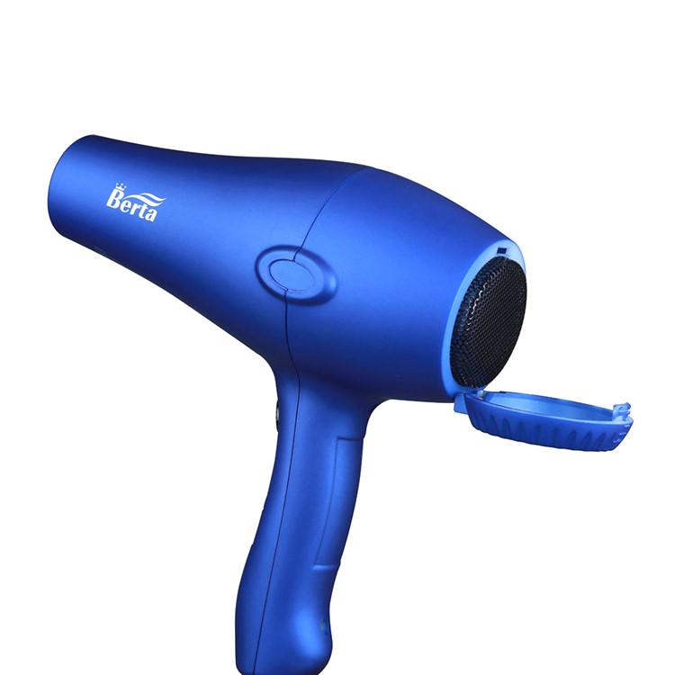 BERTA 108D 1875W Ceramic Ionic Hair Dryer 2 Speeds & 3 Temperatures Settings Blow Dryer - US Plug / Black-7