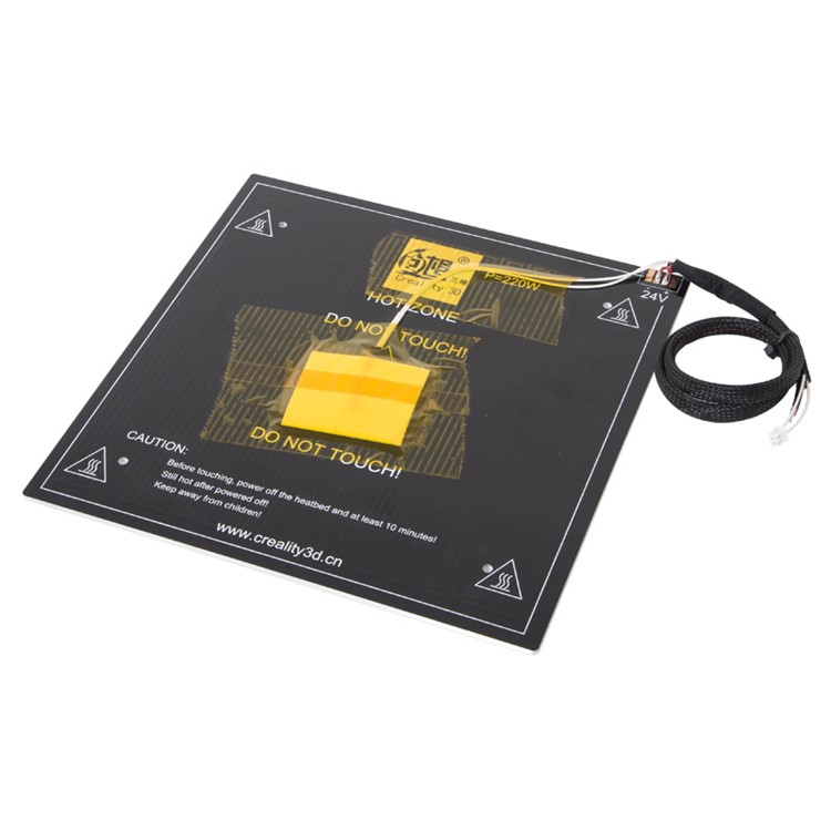 CREALITY 3D Heater Bed DC24V 220W Aluminum Hot Bed Platform for Ender 3 / 3S 3D Printer-6