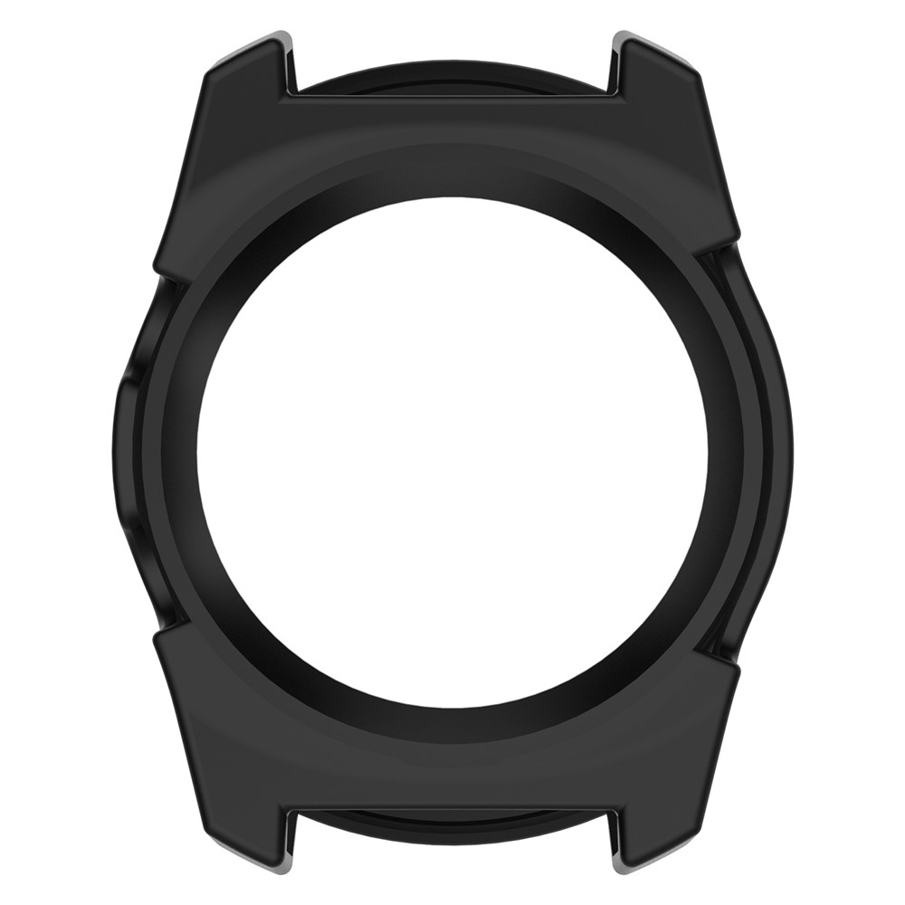 Caixa De Quadro De Silicone Macio Para Ticwatch Pro Watch - Preto-1