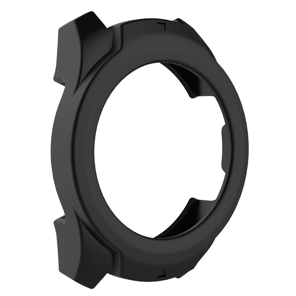 Caixa De Quadro De Silicone Macio Para Ticwatch Pro Watch - Preto-2