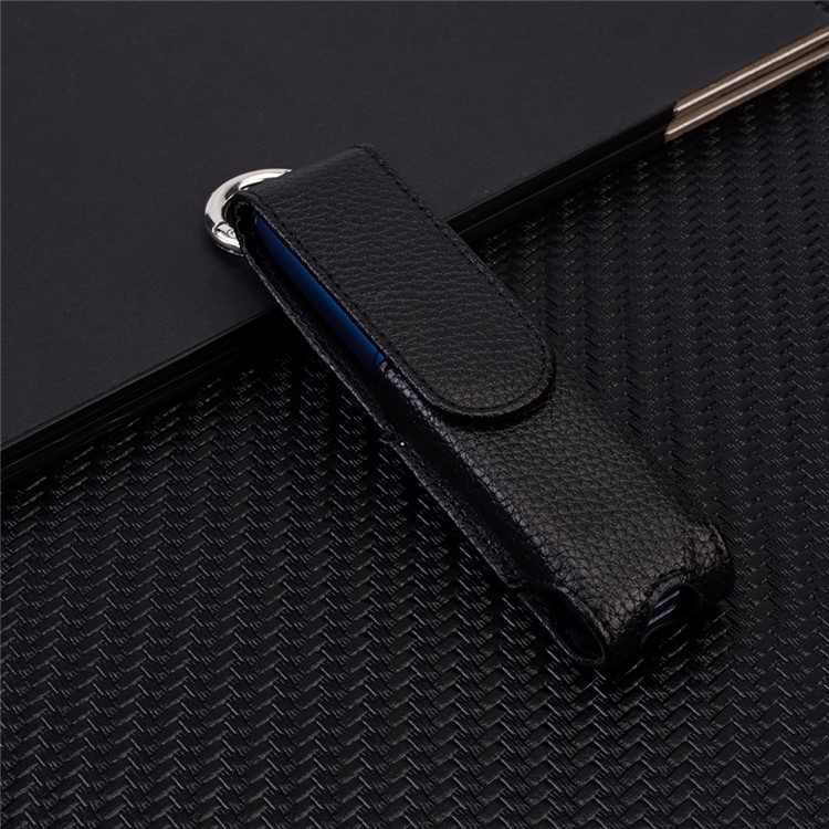 

Защитная Крышка Из Искусственной Кожи Litchi Для Электронной Сигареты IQOS 3.0 - Черный