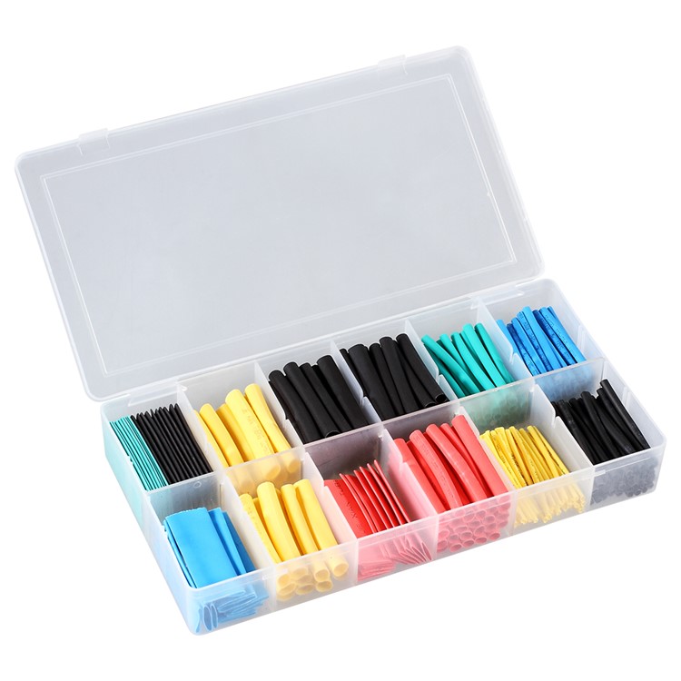 280PCS Environmental Heat Shrink Tubing Tubes Flame Retardant 8 Sizes-1