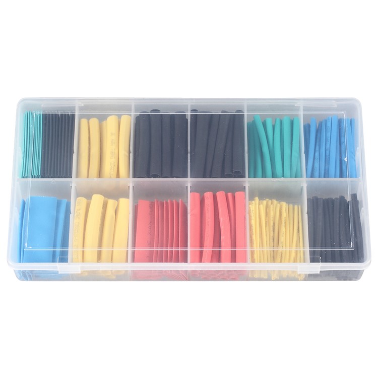 280PCS Environmental Heat Shrink Tubing Tubes Flame Retardant 8 Sizes-2