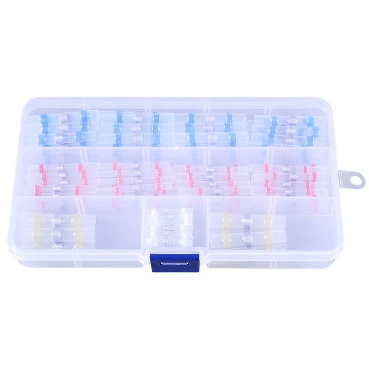 125PCS Lötdichtung Drahtverbinder Schrumpfstoßverbinder Anschlüsse-2