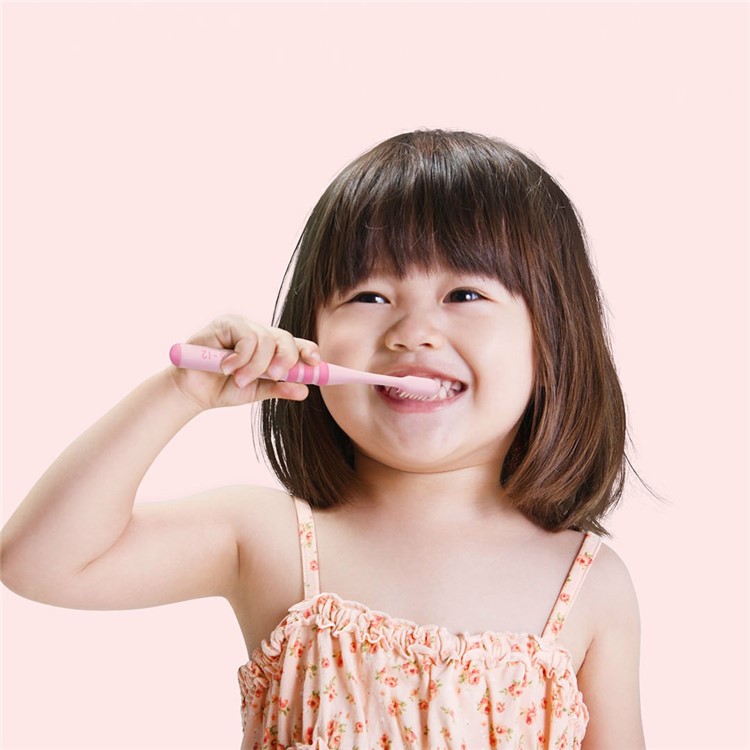 2Pcs XIAOMI DR.BEI Soft Children Toothbrush - Pink-2