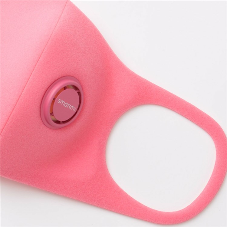 3Pcs/Lot XIAOMI Smartmi Children Air Mask PM2.5 Blocking Anti-haze Dustproof Face Mask - Pink / Size: XXS-4