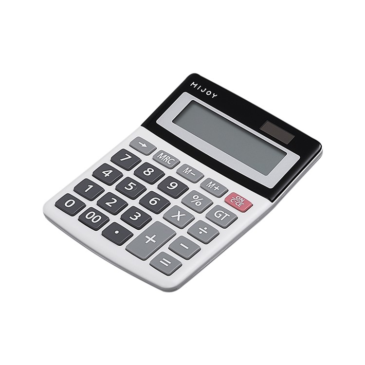 XIAOMI MIJOY CD-2401 Calculator 12 Bits LCD Display Intelligent Shutdown Function Calculator Student Calculation Tool for Office - White-3