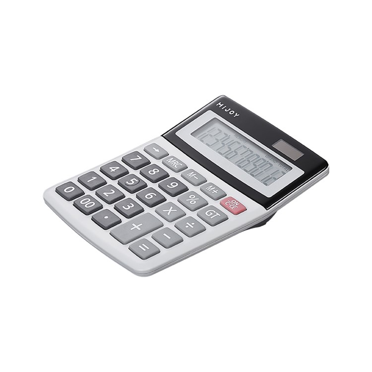 XIAOMI MIJOY CD-2401 Calculator 12 Bits LCD Display Intelligent Shutdown Function Calculator Student Calculation Tool for Office - White-5