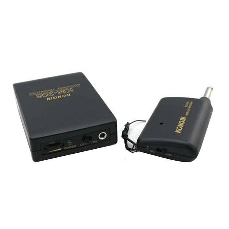KM208 Mini Clip-on Wireless Microphone System-3