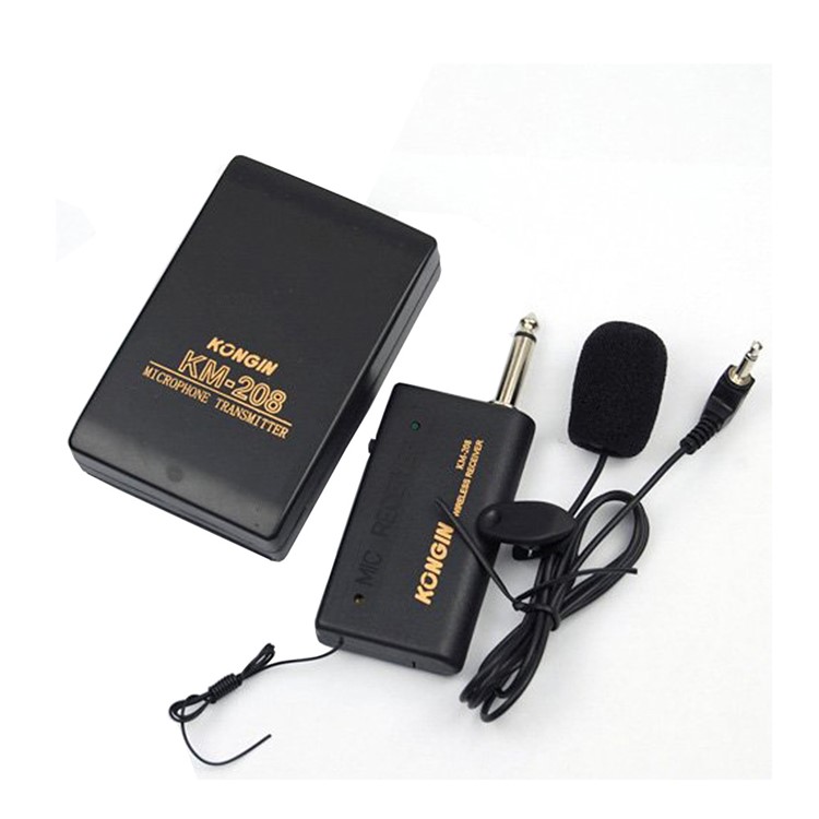 KM208 Mini Clip-on Wireless Microphone System-6