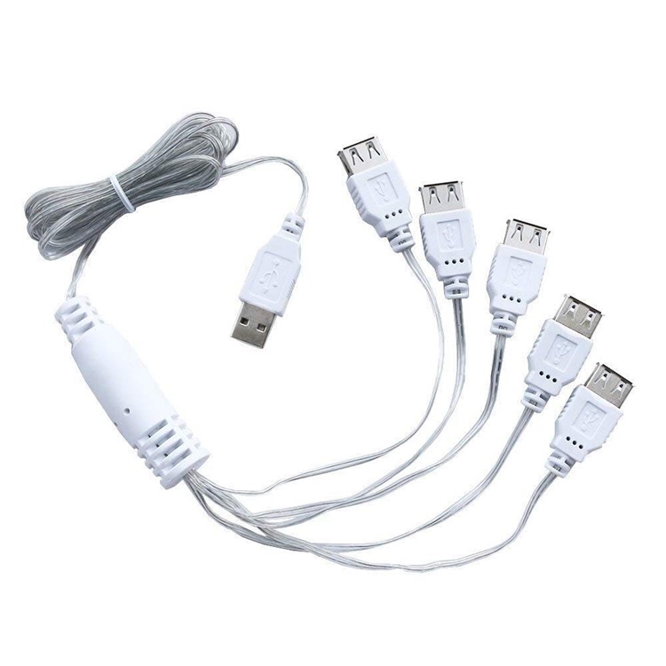 USB Connection Cable Charging Line for LED Letter Lamp Battery Operated Powered Neno Light-1