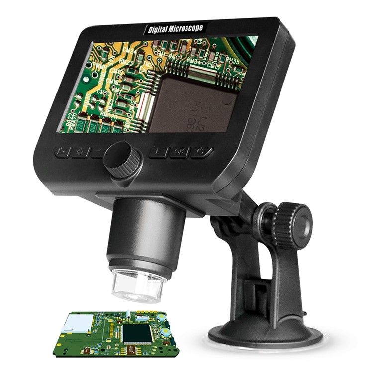 Inskam317 2.0MP Wifi Wireless 4.3-inch with 8 LED Lights Suction Cup Bracket Display Microscope-2