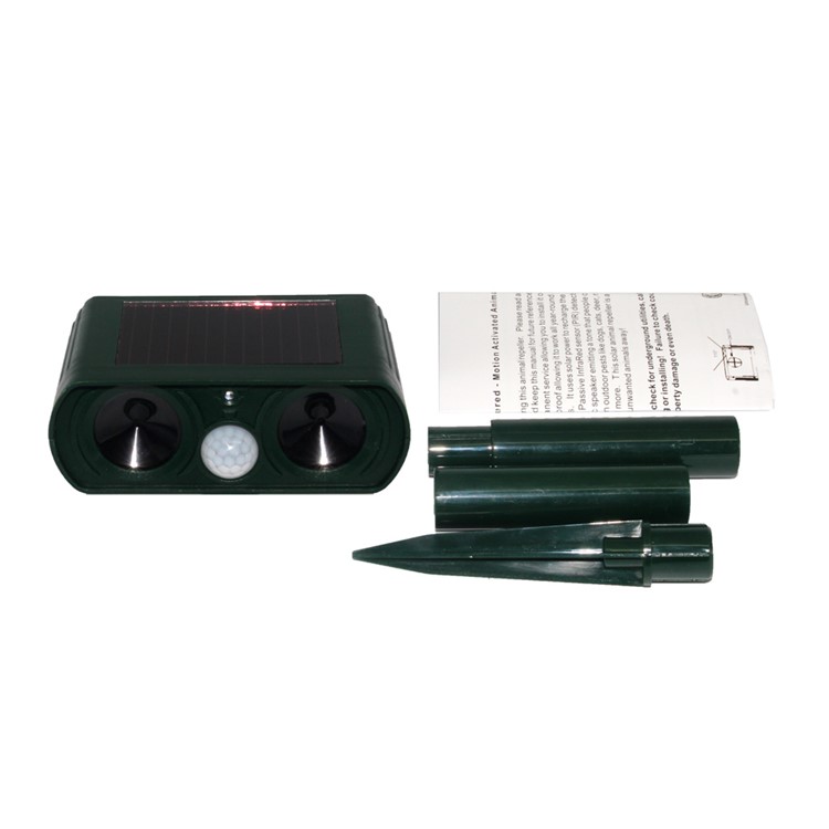 RC-510 Ultrasonic Solar Power Pest Animal Repeller-5