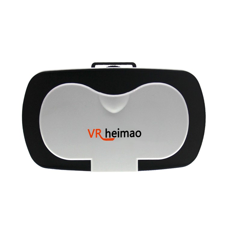VRHEIMAO Mini 3D Virtual Reality VR Glasses Box Headset - White-4
