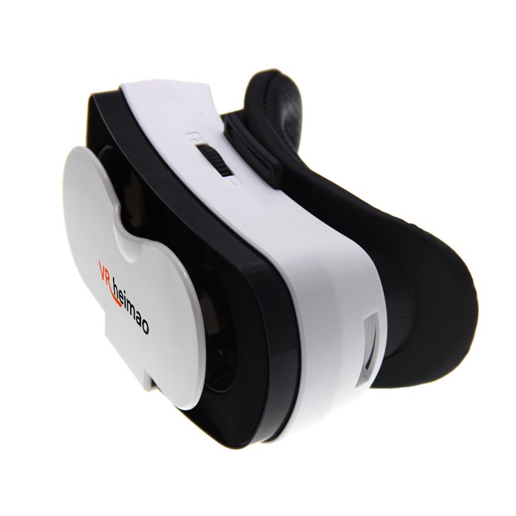 VRHEIMAO Mini 3D Virtual Reality VR Glasses Box Headset - White-6