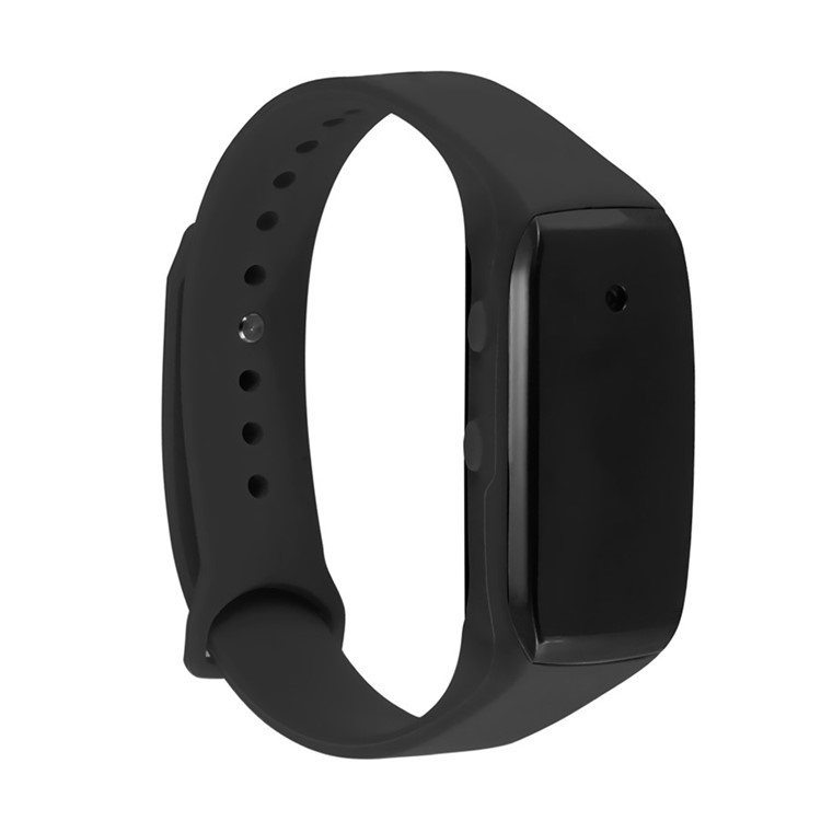K18 Wearable Sport Bracelet with HD 1080P Hidden Camera Support 32G TF Card - Black-2