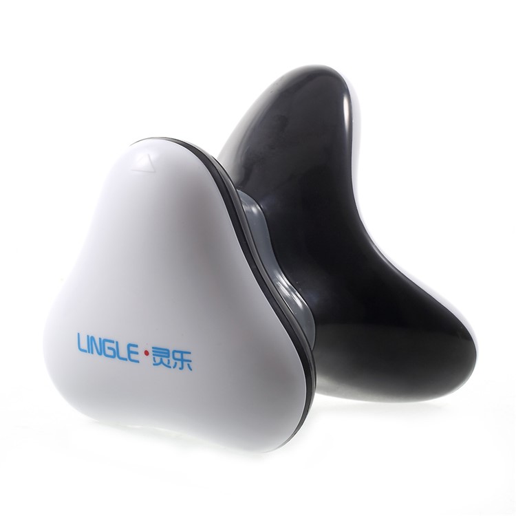LINGLE Mini Vibrating Electric Body Massager, USB or Battery Powered - Black-5