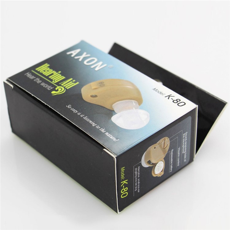 AXON K-80 Mini Invisible Hearing Aids In Ear Sound Amplifier Adjustable Tone Ear Care-9