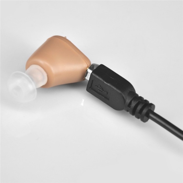 AXON K-88 Rechargeable ITE Hearing Aid Sound Amplifier Volume Adjustable - EU Plug-4