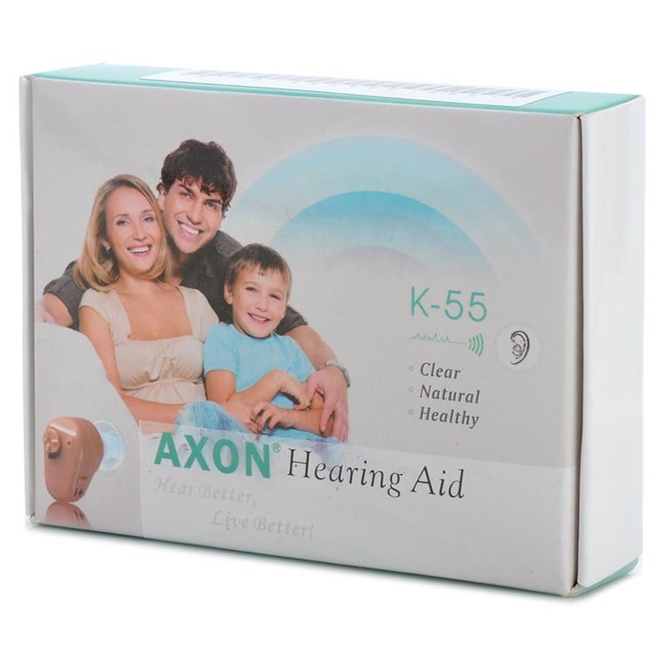 AXON K-55 ITE Hearing Aid Sound Amplifier Volume Adjustable-6